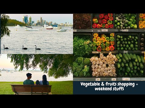 Weekend family time 💚💚fruits and vegetables shopping 🛒