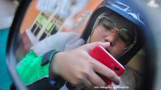 Viral Driver Ojol Mirip Nissa Sabyan, Suka Aktif Kegiatan Sosial