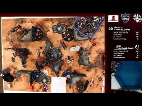Hanseatic Alliance Open 2022 - Bremen - #HAO22 - Tag 2 - Runde 6 - Thousand Ons Vs. Chaos Daemons