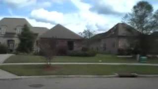 preview picture of video 'Lake Pointe Subdivision Tour Video Zachary Louisiana 70791'