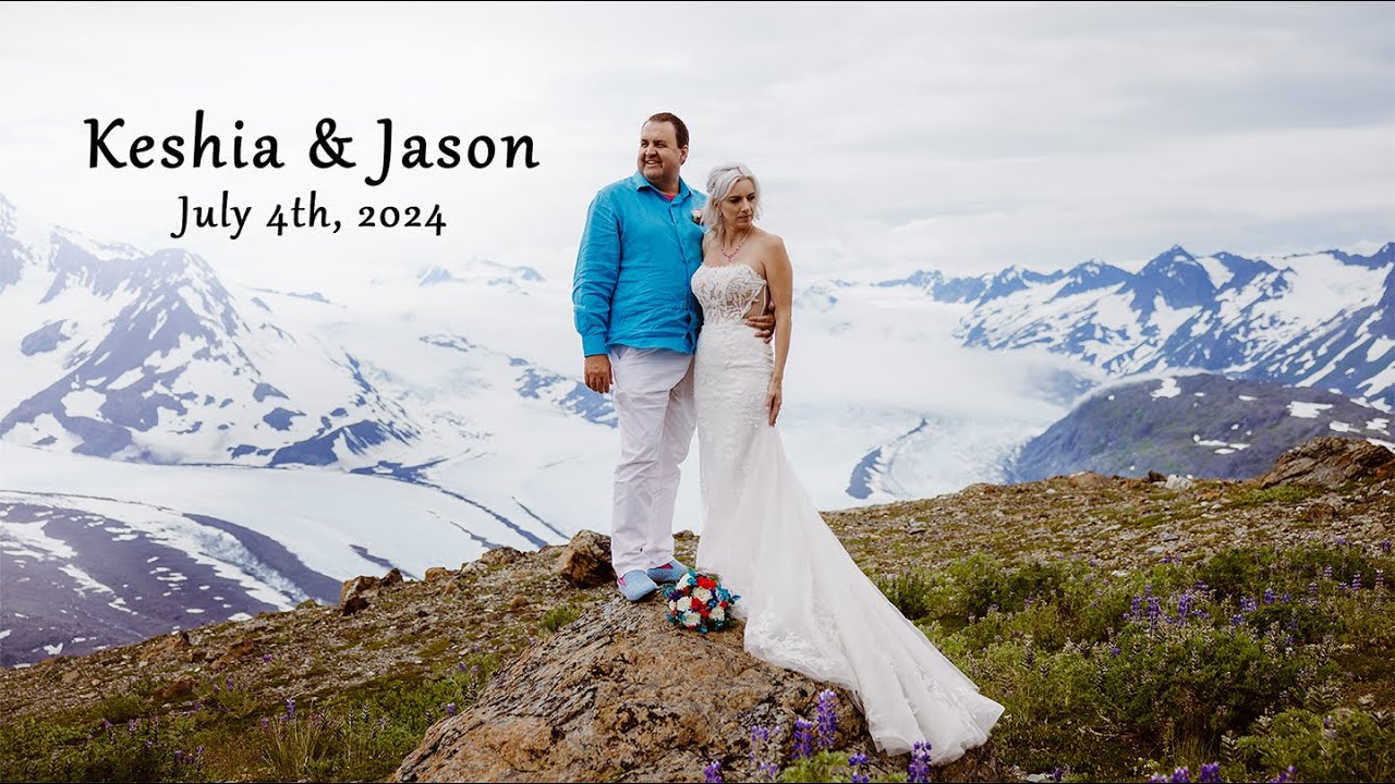 Keshia & Jason | 4th of July Glacier Elopement Filim