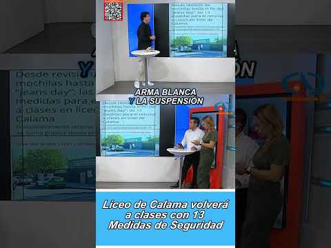 Liceo de Calama volverá a clases con 13 medidas de seguridad