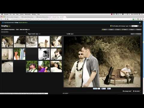 Step 3 - Smugmug Wedding Photo Website Tutorial