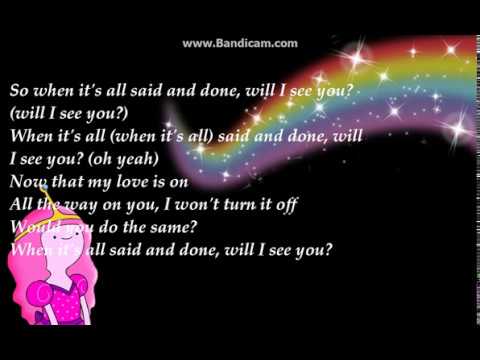 Anitta ft. Poo Bear - Will I See You (Lyrics)