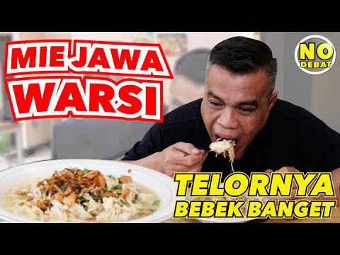 KULIDEL MIE JAWA WARSI - TELORNYA BEBEK BANGET