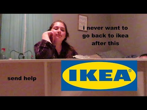 building ikea furniture and losing the will to live :)