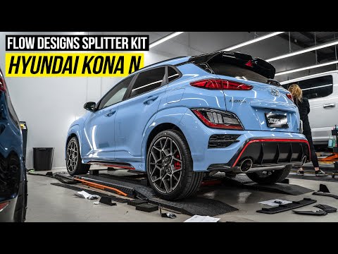 Flow Designs Splitter Kit Installation | Hyundai Kona N