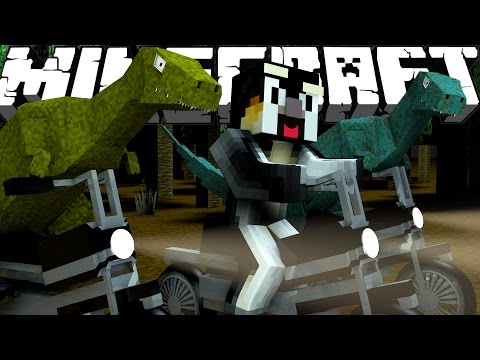 Minecraft Dinosaurs | Jurassic Craft Modded Survival Ep 70! "JURASSIC WORLD RAPTOR CAGE!"