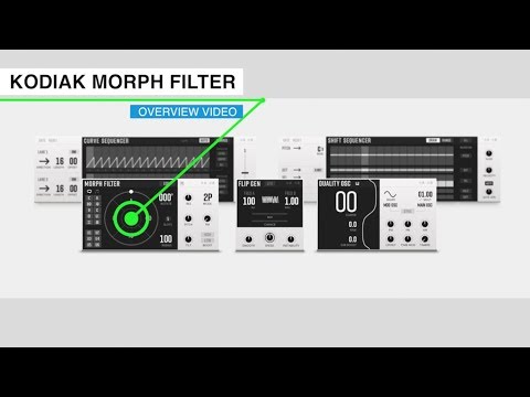 Native Instruments Kodiak Blocks - Morph Filter Overview