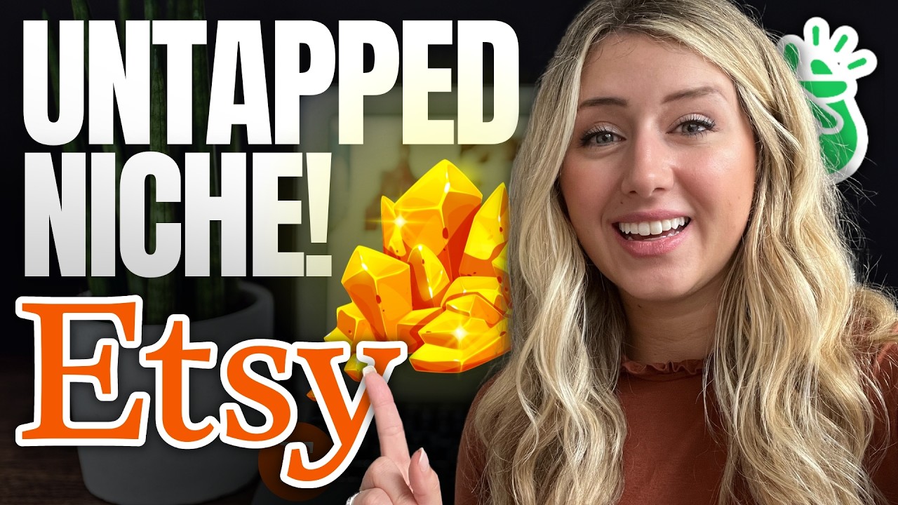 THIS Etsy Niche is GOLD to Sell in 2025! 🔥 (& full tutorial)