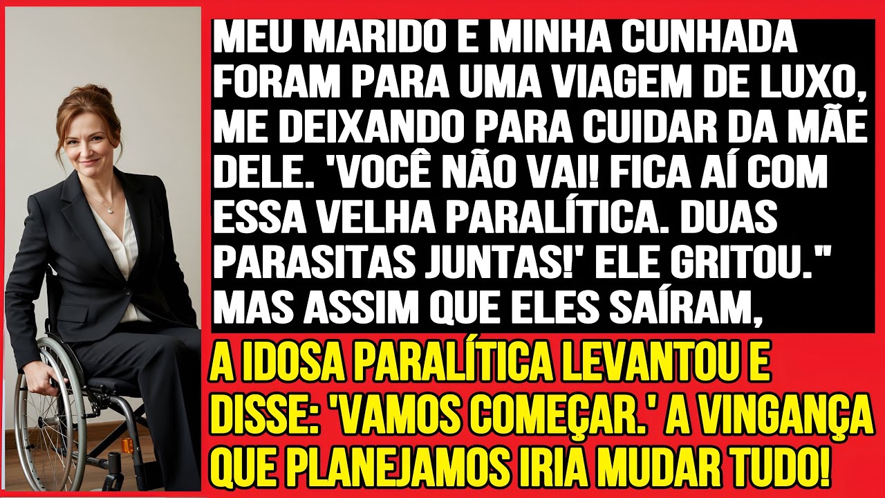 ELES VIAJAVAM DE LUXO ENQUANTO EU FIQUEI PARA TRÁS COM MINHA SOGRA!