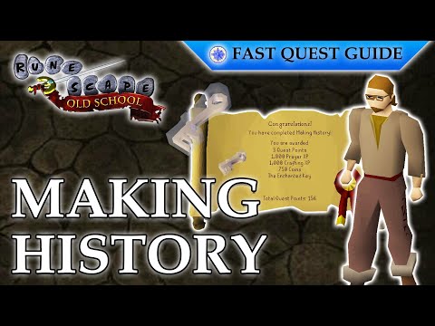 Making History Quest | OSRS Quality Quick Guide [2024]