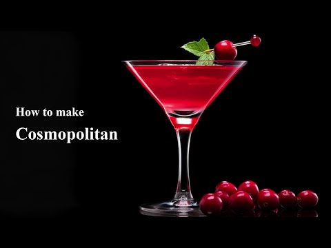 🍸 Cosmopolitan - The Chic and Citrusy Cocktail Recipe!