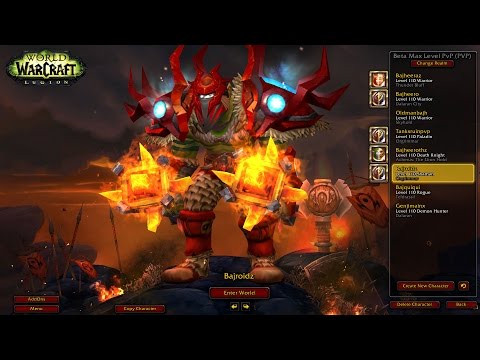 WoW Legion Beta - "ENHANCEMENT SHAMAN = GLASS CANNON?!" - Legion Shaman PvP