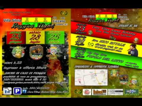 VILLA SILVIA REGGAE NIGHT 2012