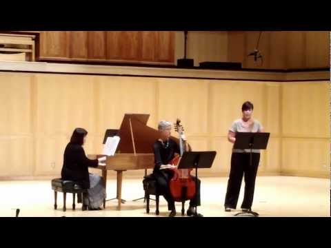 Recorder Sonata in Bb by G. F. Handel.MOV