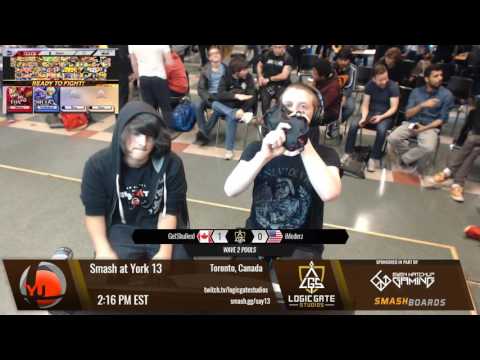 Smash at York 13 - DMG GetShulked (Shulk) vs iModerz (Fox) - SSB4 Wave 2 Pools
