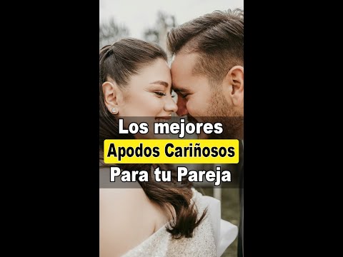 Los mejores apodos cariñosos para tu pareja