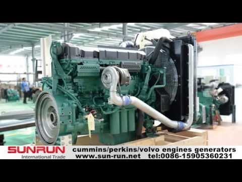 300kw volvo diesel generator 375kva diesel generaror