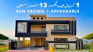 Modern 13 Marla House for Sale in Bahria Town Rawalpindi | Double Unit + Sun facing + Affordable