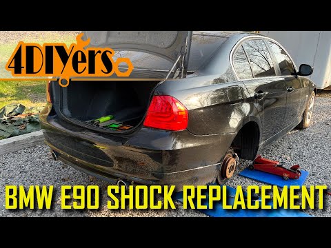 How to Replace the Rear Shocks on a BMW E90 3 Series
