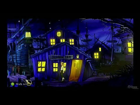 The Secret of Monkey Island: Special Edition Xbox Live Gameplay - E3 2009: Cliff Side