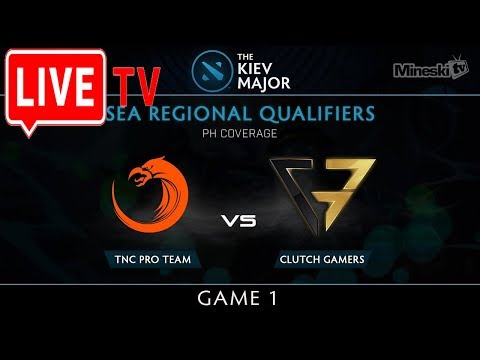 TNC Pro Team vs Clutch Gamers Game 1 Grandfinals (BO5) ESL One Genting
