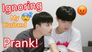Download lagu IGNORING My Husband PRANK! 🤫💔**Idiot, Cute Boyfriend** | 忽視我老公惡作劇！男友像個大傻瓜[Gay Couple Lucas&Kibo] mp3