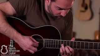 Video thumbnail for Santa Cruz Catfish Special Acoustic Guitar- Played by Carl Miner by Carter Vintage Backstage