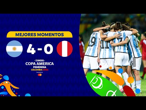 Video: Copa América: Argentina goleó 4-0 a Perú