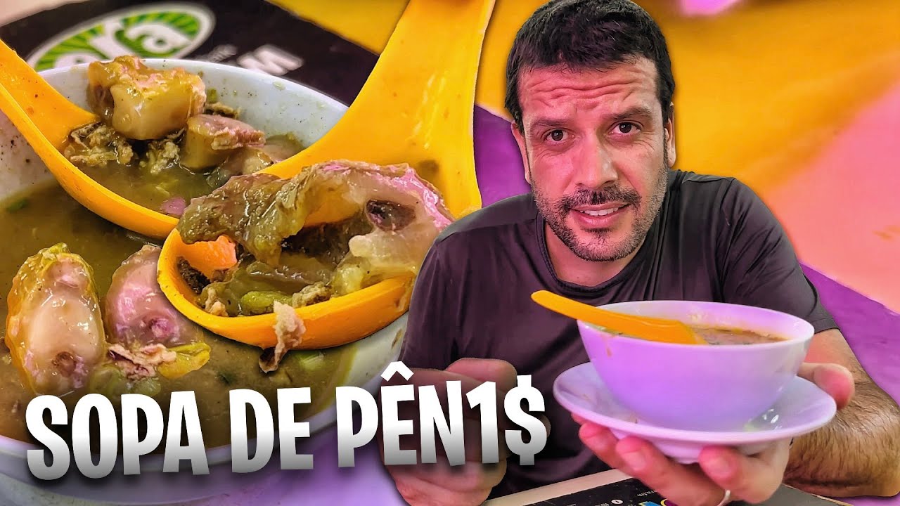 PROVANDO A COMIDA MAIS BIZARRA DA MALÁSIA 🤮