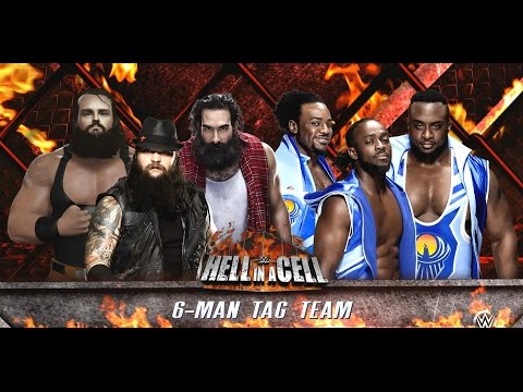 WWE 2K16 : The Wyatt Family VS.  The New Day [PS4 Gameplay]