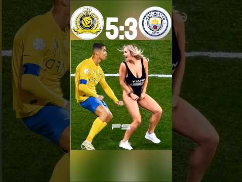 The Day Ronaldo Slaughtered haaland #cr7 | Al nassr vs Man city Imaginary 2026 #football #shorts