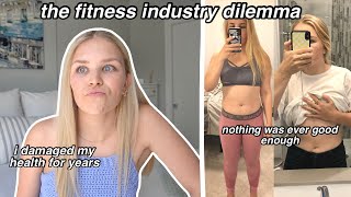 HOW FOCUSING ON AESTHETIC FITNESS GOALS RUINED MY LIFE | the problem with fitness + tips to help you