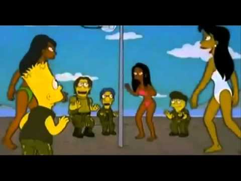 David Guetta ft Sia + Los Simpson_ Banda de Luxo - YouTube.flv