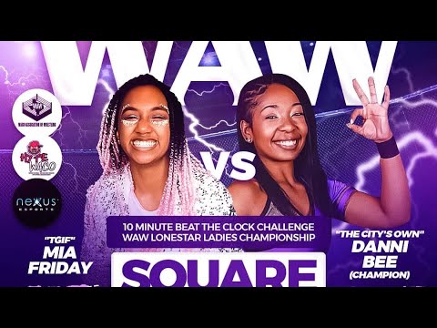 Danni Bee(c) vs Mia Friday | 7/3/22 | WAW Womens Championship