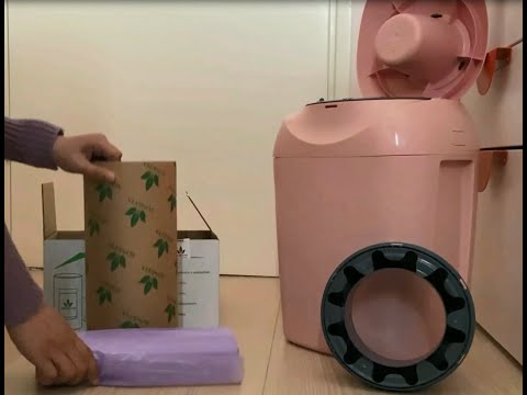 How to use cheap refill (Sonesta) to Tommee Tippee Sangenic Tec Nappy Bin