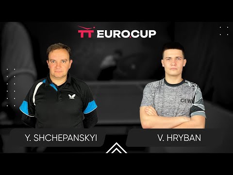 14:05 Yurii Shchepanskyi - Vadym Hryban 02.02.2024 TT Euro.Cup Ukraine Star. TABLE 3