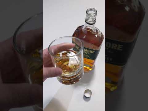 First pour of Tullamore D.E.W. Irish Whiskey. #asmr