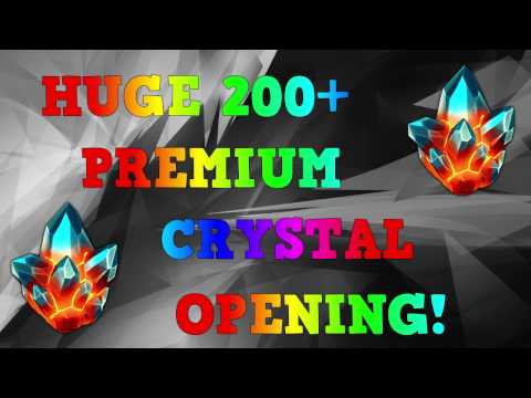Huge 200+ Premium Crystal Opening - 4 Star Champion Hunt - Marvel Contest of Champions