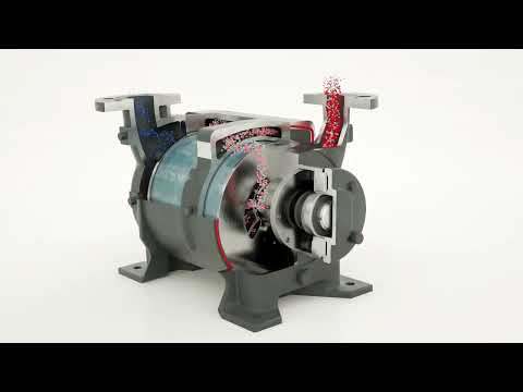 How Liquid Ring Vacuum Pumps Operate