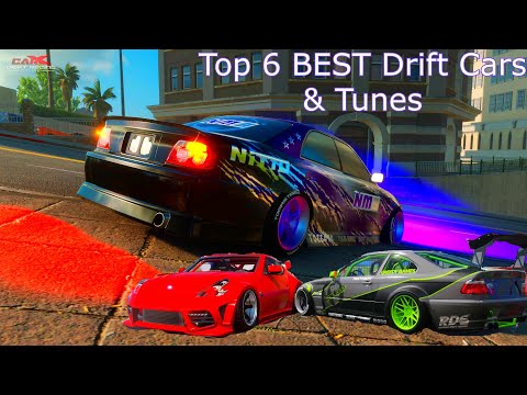 Top 6 BEST Drift Cars & Tunes in CarX Drift Racing Online!! (90ADH)