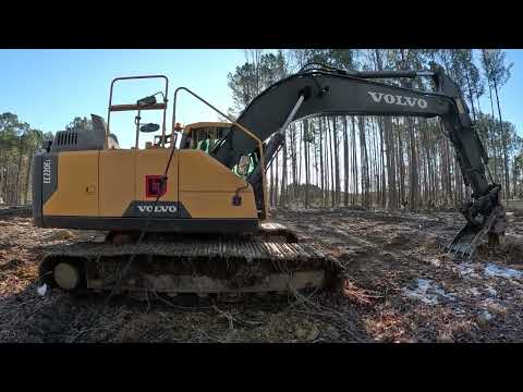 A Little Clearing Then Final Grade Surveying On Big Pond