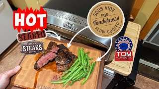 BigHorn Pizza Oven / Cast Iron Seared Sous-Vide Steak!