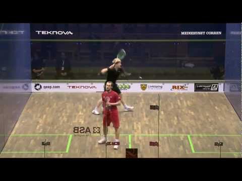 Squash : Case Swedish Open 2013 Quarter Final Roundup Part1