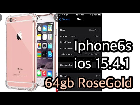 iphone 6s 64gb ios 15.4.1 rosegold 🔴 2022 JAPAN VARIANT