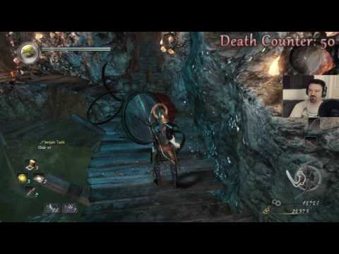 Nioh playthrough pt31 - Poison Cave Side-Mission Reduxe