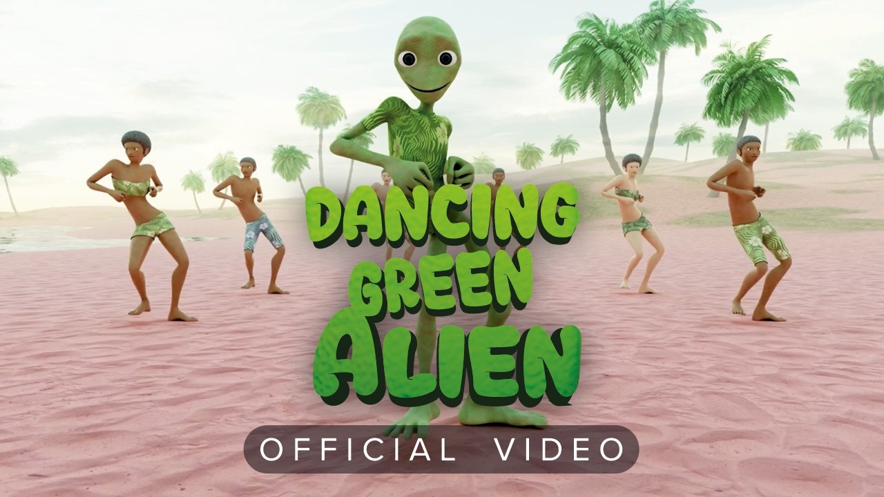 Dancing Green Alien - Danza Kuduro (Official Video)