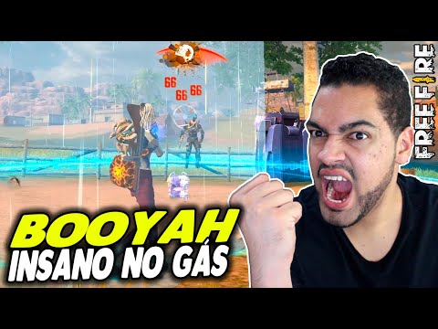 BOOYAH INSANO NO GÁS - FREE FIRE