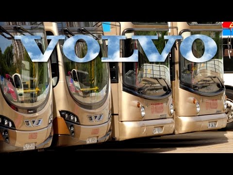 Hong Kong Buses - KMB's Volvo double deckers.